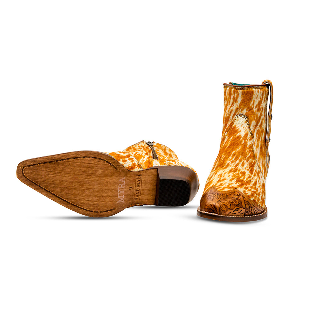 Westro Hand Tooled Booties