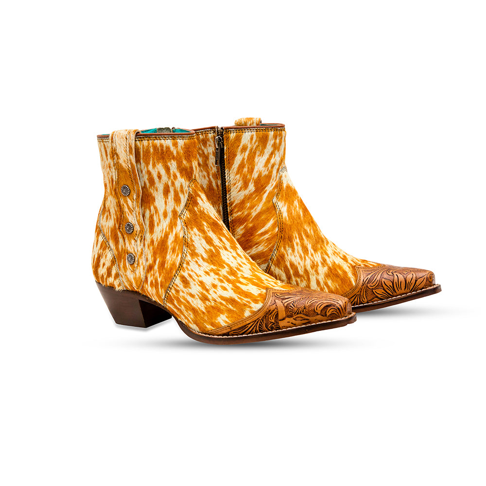 Westro Hand Tooled Booties