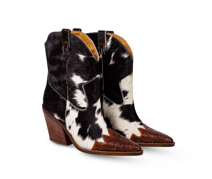 Flossie Hair-On Booties