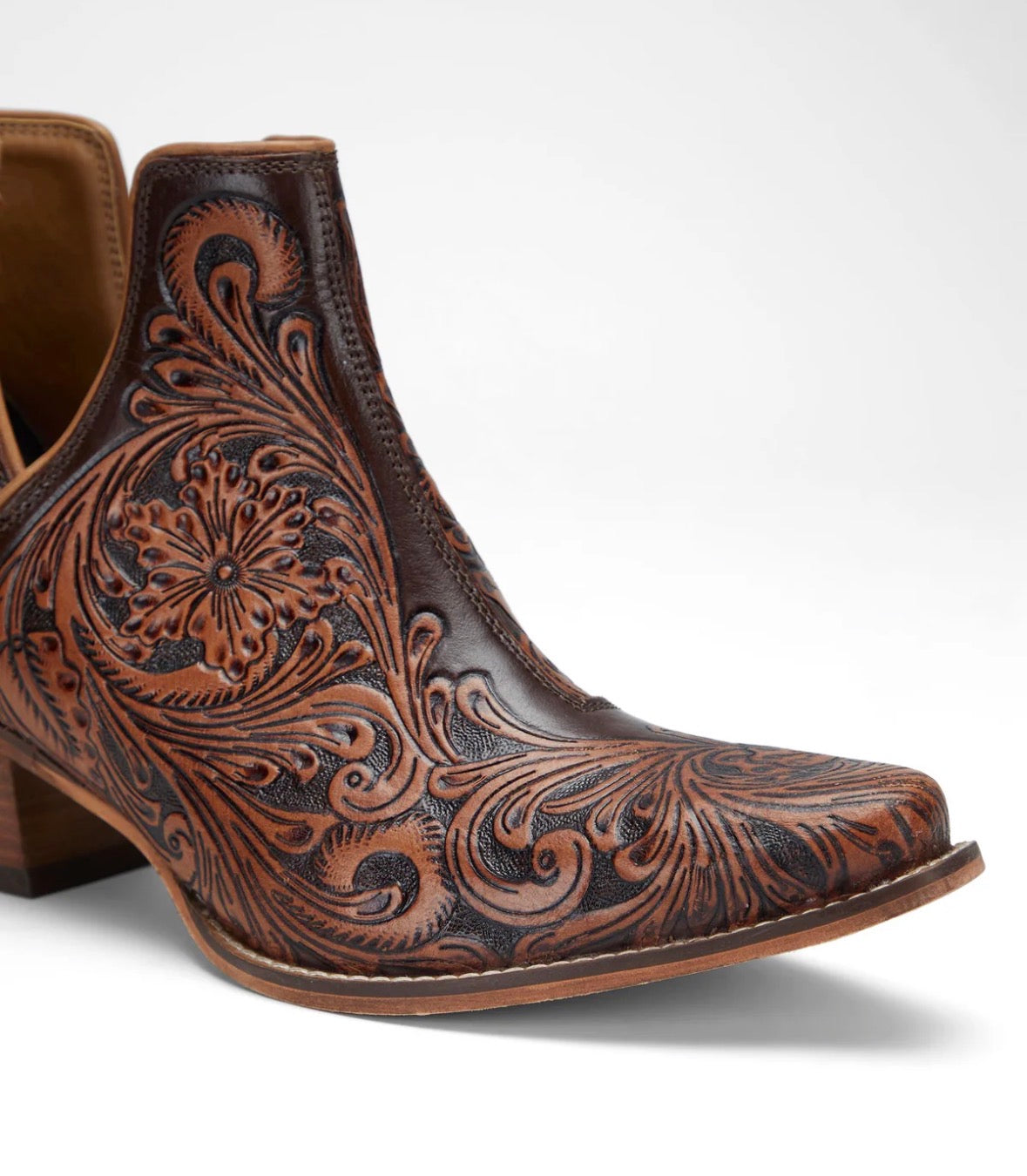 Loyal West x Myra Handtooled Booties