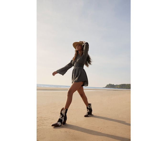 Flossie Hair-On Booties